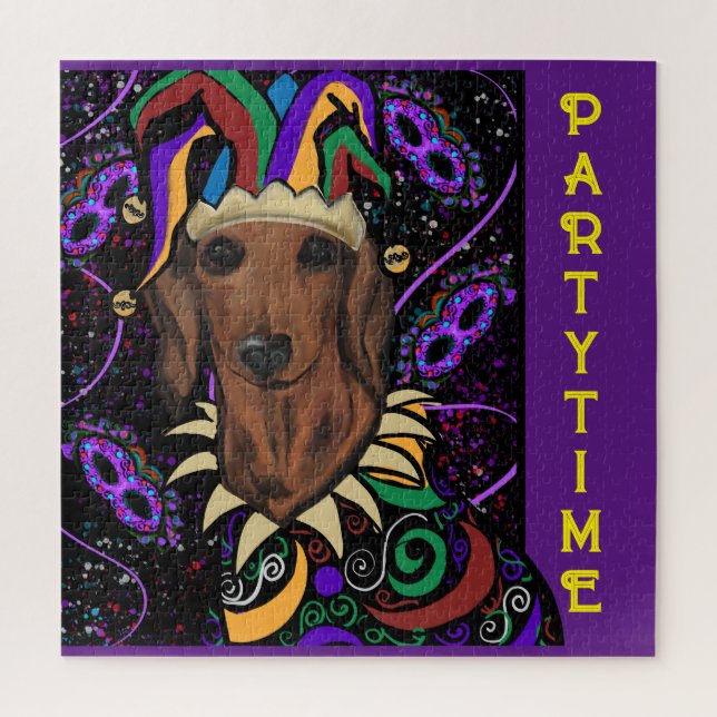 Quebra-cabeça Dachshund (Vertical)