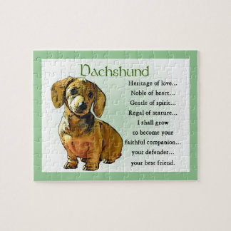 Quebra-cabeça Dachshund Heritage of Love