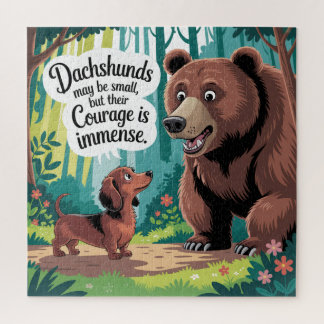 Quebra-cabeça Dachshunds Podem Ser Pequenos