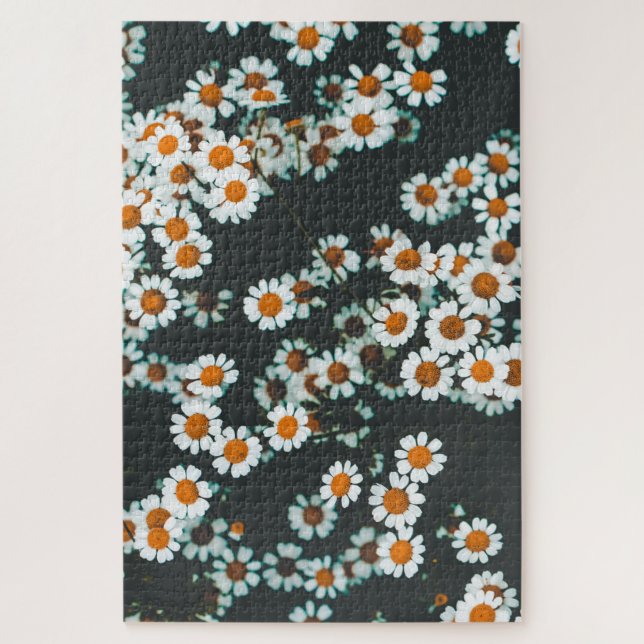 Quebra-cabeça Daisy Daisies Floral (Vertical)