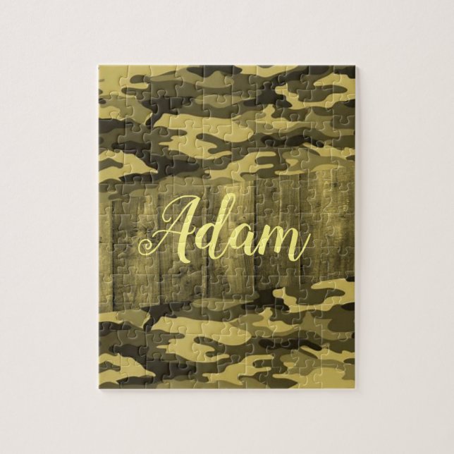 Quebra-cabeça Daisy do Exército Amarelo Jigsera (Vertical)