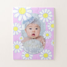 Daisy Simple Pink Photo Baby