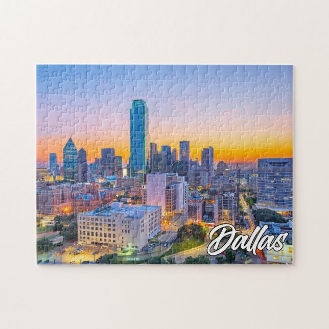 Quebra-cabeça Dallas, Texas, Estados Unidos (Horizontal)