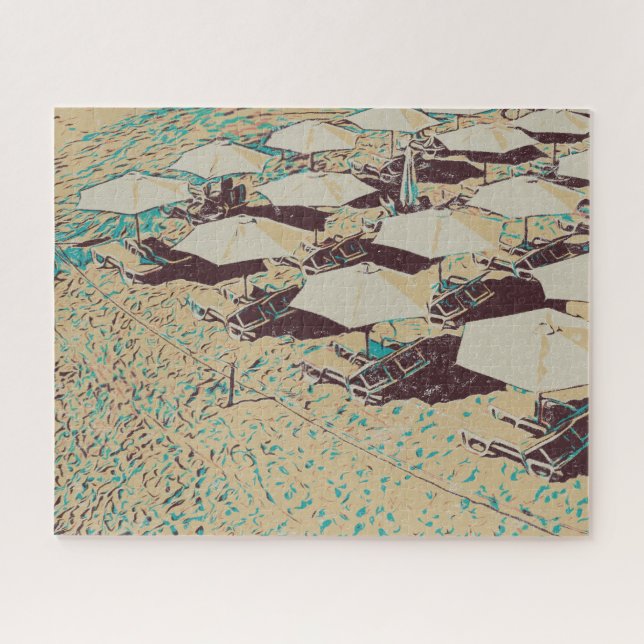 Quebra-cabeça Dama cascais Portugal, praia de Cascais (Horizontal)