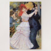 Dança em Bougal - Impressionista Renoir