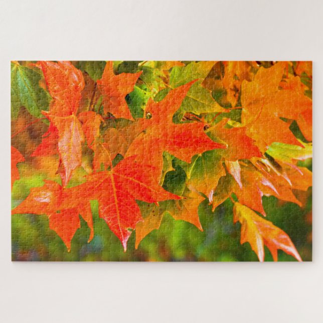 Quebra-cabeça Dança Folha de Maple (Horizontal)
