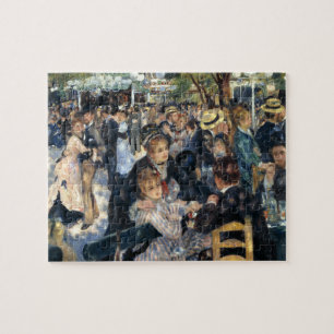 Quebra-cabeça Dança no Le Moulin de la Galette por Renoir
