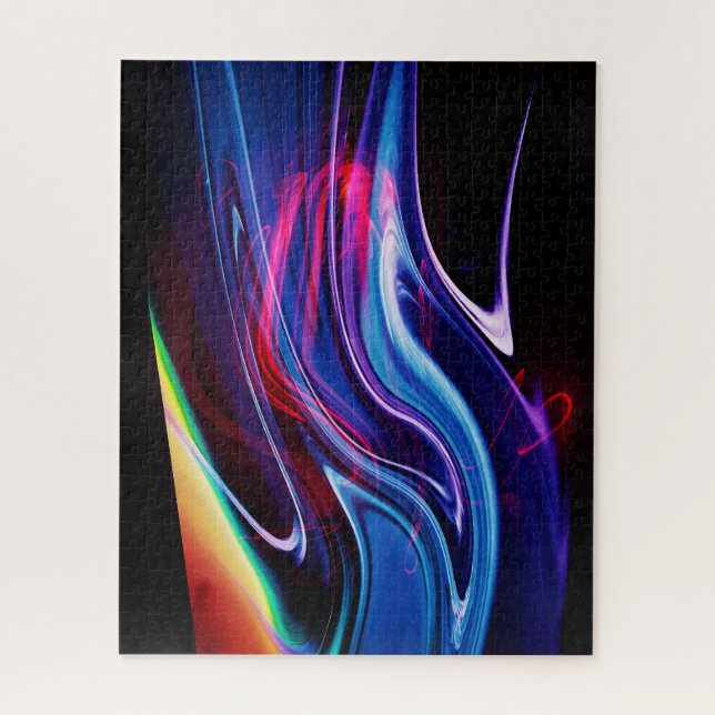 Quebra-cabeça "Dançando Na Borda Da Cor" (Vertical)