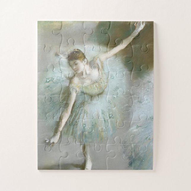 Quebra-cabeça Dançarina em Green Degas, Arte (Vertical)
