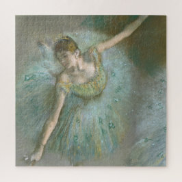 Quebra-cabeça Dançarina em Green Edgar Degas