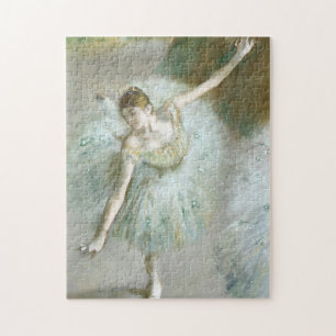 Quebra-cabeça Dançarina em Verde   Edgar Degas