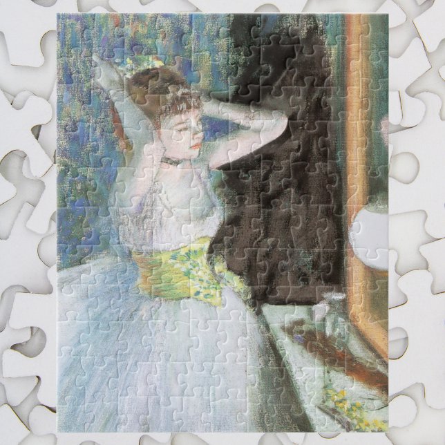 Quebra-cabeça Dançarina na Sala de Vestir por Edgar Degas (Criador carregado)
