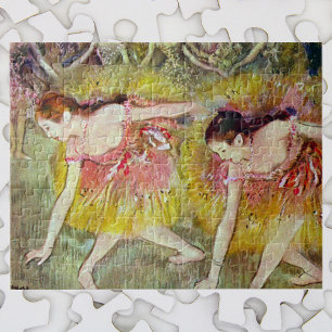 Quebra-cabeça Dançarinas Inclinando-se de Edgar Degas, Arte da D