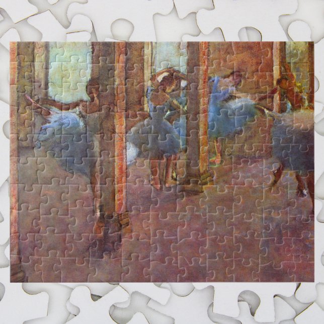 Quebra-cabeça Dançarinas no Foyer, Edgar Degas, Arte de Balé Vin (Criador carregado)