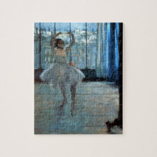 Quebra-cabeça Dançarino de Edgar Degas na frente de uma janel