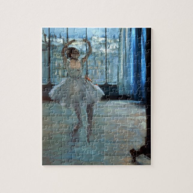 Quebra-cabeça Dançarino de Edgar Degas | na frente de uma janela (Vertical)