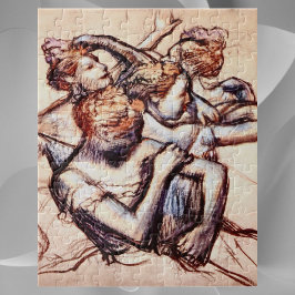 Quebra-cabeça Dançarinos balés na Metade Figura por Edgar Degas