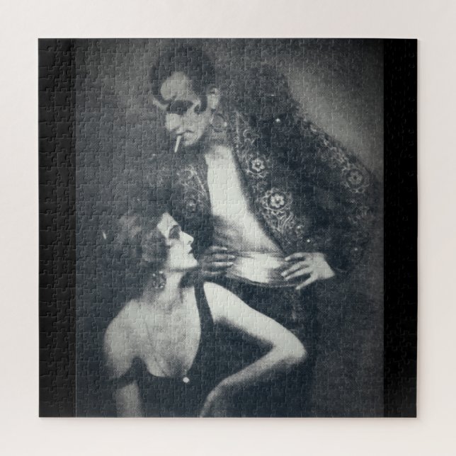 Quebra-cabeça Dançarinos de deco de arte, berber e droste (Vertical)