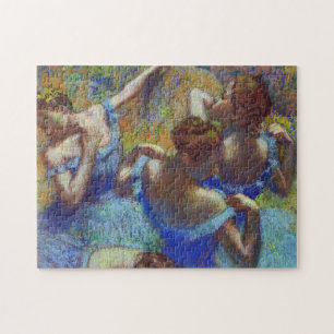 Quebra-cabeça Dançarinos em Azul, Edgar Degas