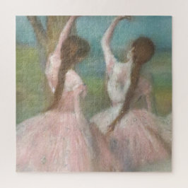 Quebra-cabeça Dançarinos em Pink Edgar Degas