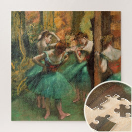 Quebra-cabeça Dançarinos, rosa e verde por Degas, Arte