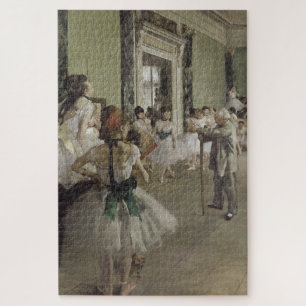Quebra-cabeça Dance Class Ballet - Edgar Degas Painting