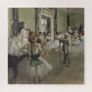 Quebra-cabeça Dance Class Ballet - Edgar Degas Painting
