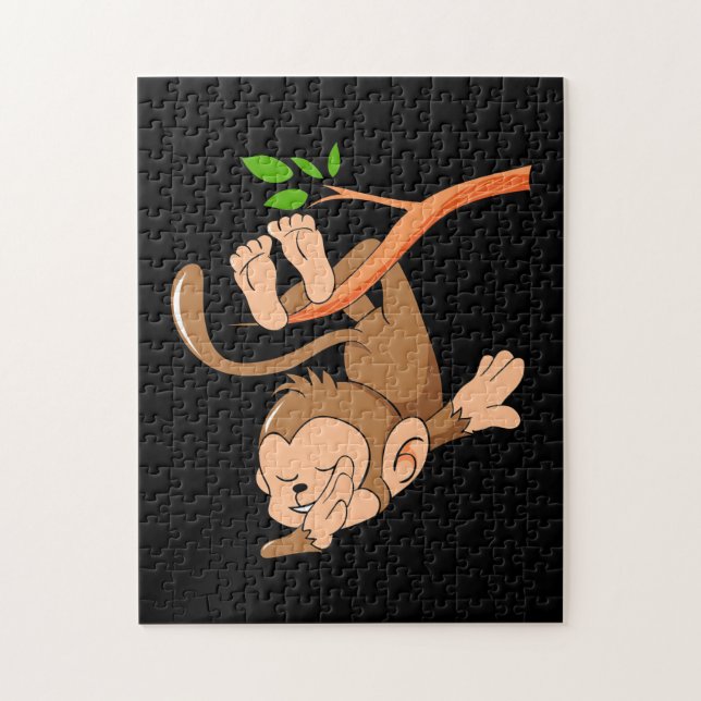 Quebra-cabeça Dance Monkey Dabbing (Vertical)