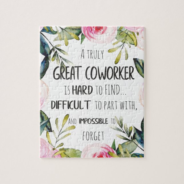 Quebra-cabeça Dar presente para o colega de trabalho deixando o  (Vertical)