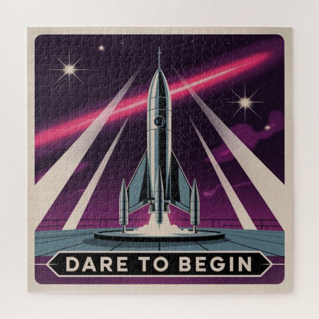 Quebra-cabeça Dare To Begin (Vertical)