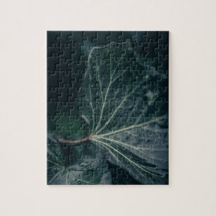 Quebra-cabeça Dark Ivy Leaf Nature Foto