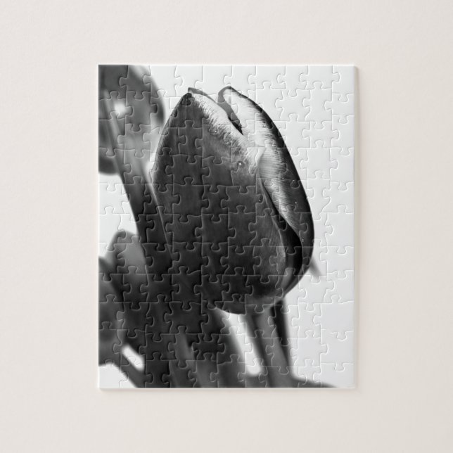 QUEBRA-CABEÇA DARK TULIPS ELEGANTE (Vertical)