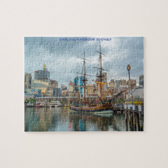 Quebra-cabeça Darling Harbour Sydney (Horizontal)