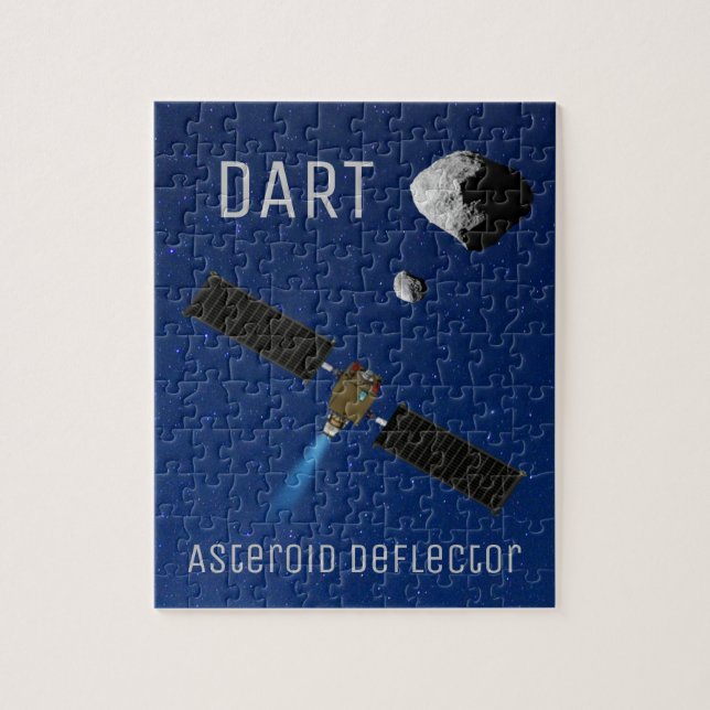 Quebra-cabeça DART Asteroide Defletor Espacial (Vertical)