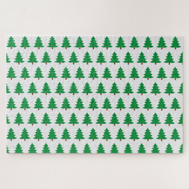 Quebra-cabeça das Árvores de Natal (Horizontal)