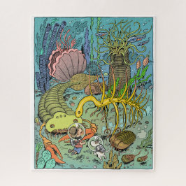 Quebra-cabeça das Criaturas Cambrianas