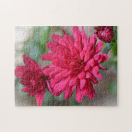 Quebra-cabeça das flores de Mãe rosa magenta bonit