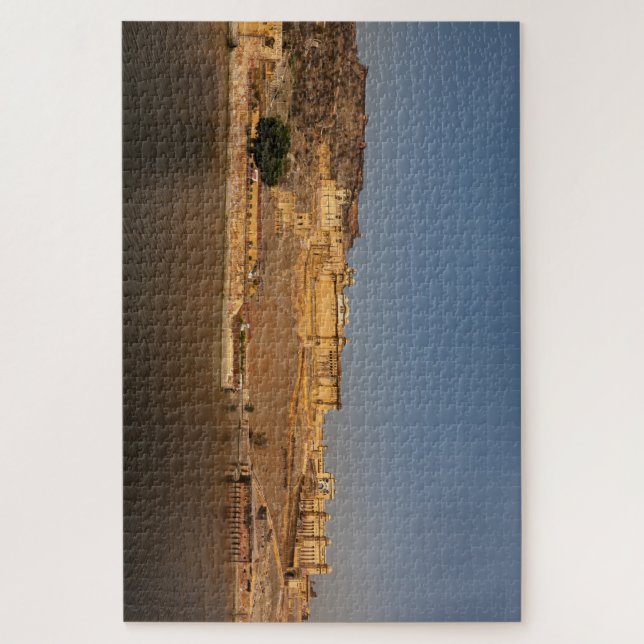 Quebra-cabeça Das Fort Amber bei Jaipur in Indien (Vertical)