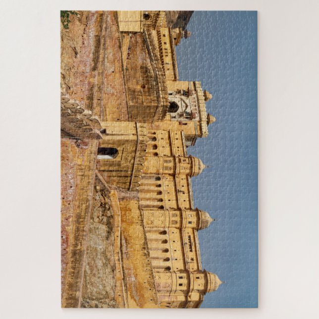Quebra-cabeça Das Fort Amber bei Jaipur in Indien (Vertical)