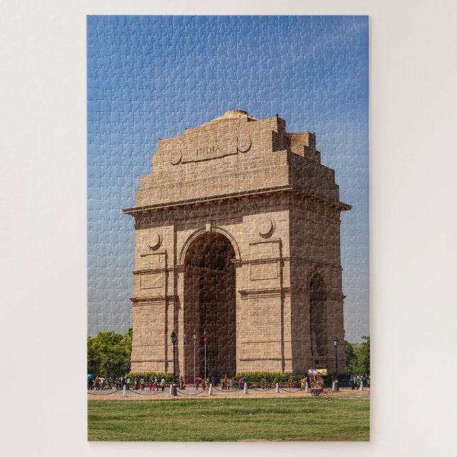 Quebra-cabeça Das India Gate in Neu Delhi  (Vertical)