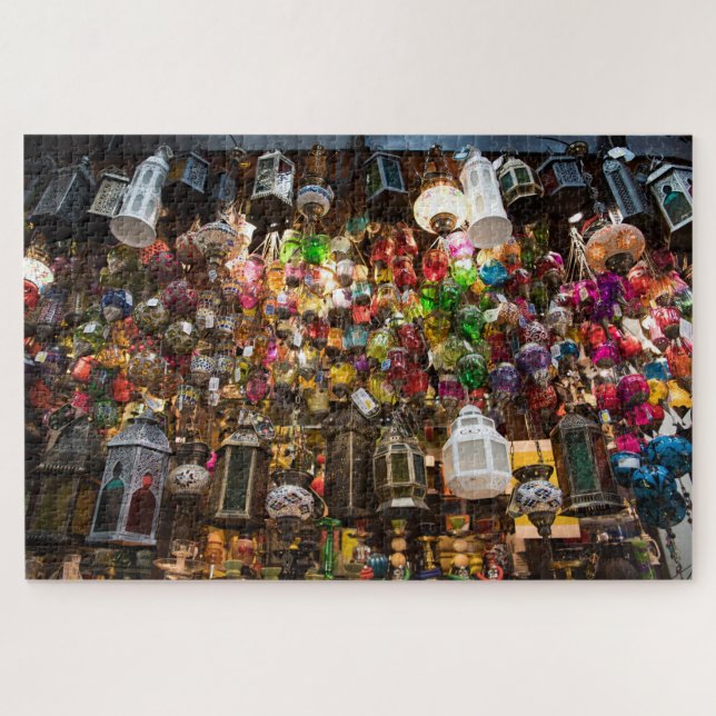 quebra-cabeça das lanternas islâmicas (Horizontal)