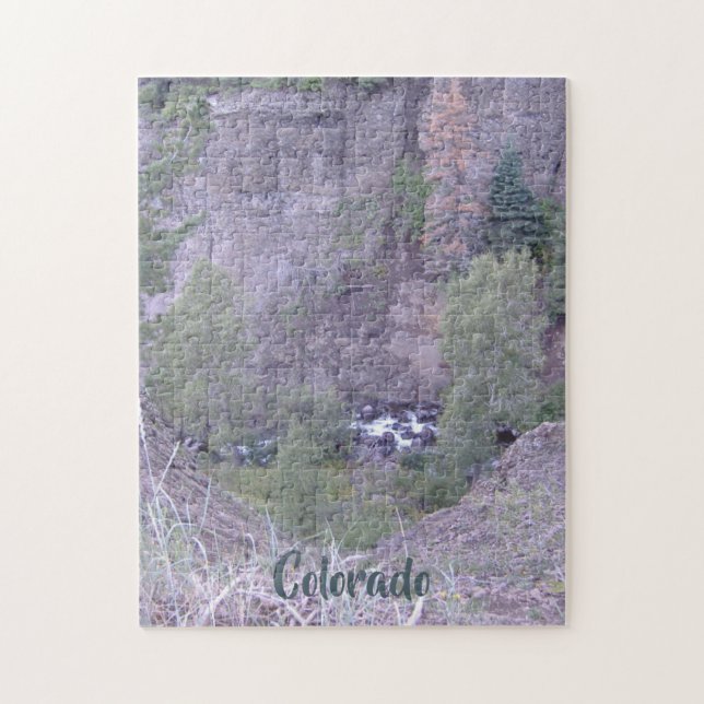 Quebra-cabeça das Montanhas do Colorado (Vertical)
