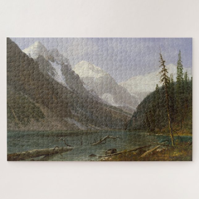 Quebra-cabeça das Montanhas Rochosas Canadenses (Horizontal)
