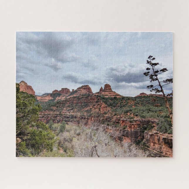 Quebra-cabeça das Montanhas Sedona Arizona (Horizontal)