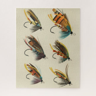 Quebra-cabeça das moscas do pescador