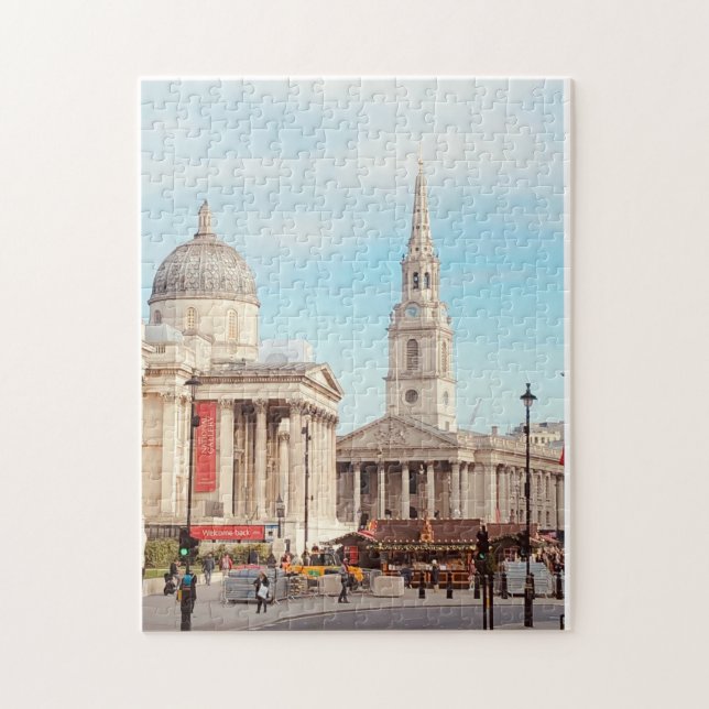 Quebra-cabeça das ruas de Londres (Vertical)