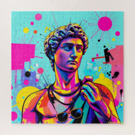 QUEBRA-CABEÇA DAVID POP ART-9