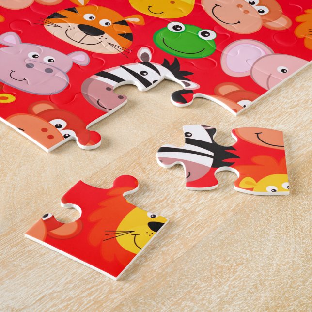 quebra-cabeça de 11" x 14" com caixa de presentes, (Lateral)