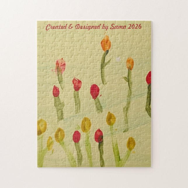 Quebra-cabeça de 252 peças  (Vertical)