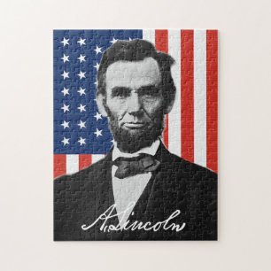 Quebra-cabeça de Abraham Lincoln